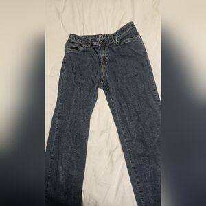 Diva Women's Straight-Leg Dark Indigo Jeans